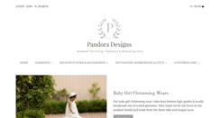 Desktop Screenshot of pandoradesigns.com.au